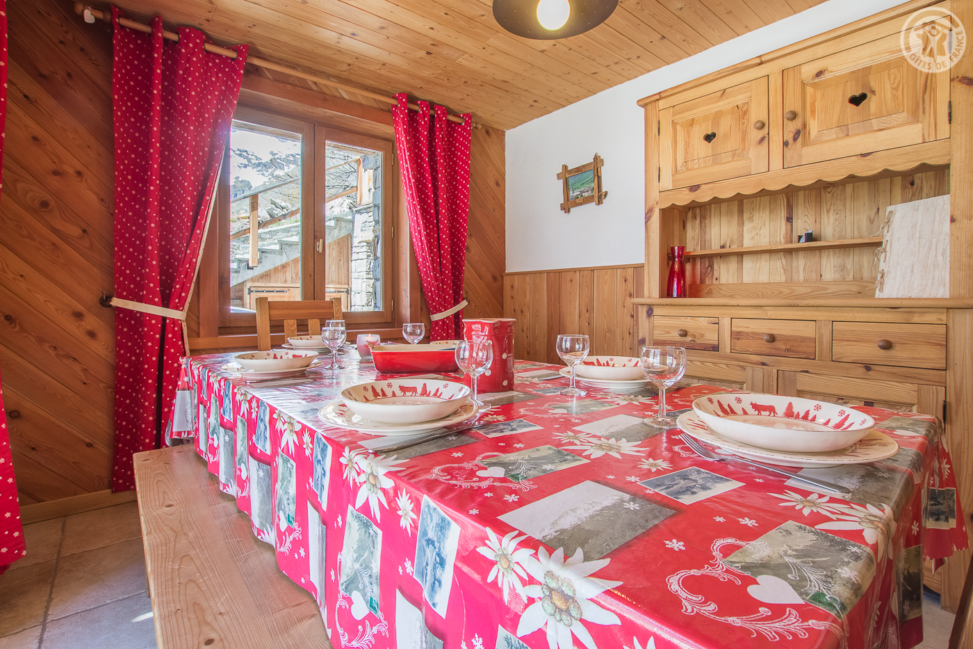 Salle à manger - Gîte l'Arpette - Bonneval sur arc